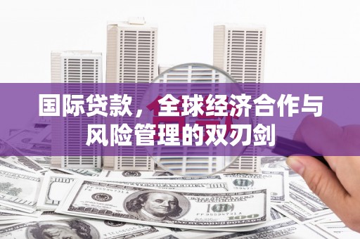 台山国际贷款，全球经济合作与风险管理的双刃剑