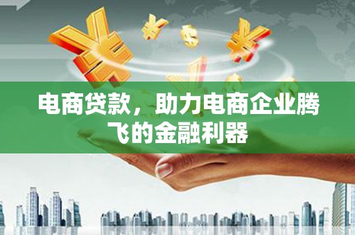 台山电商贷款，助力电商企业腾飞的金融利器
