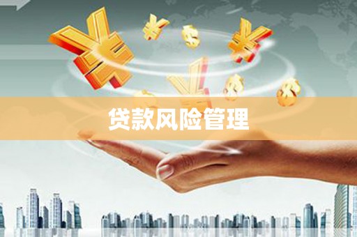 台山贷款风险管理