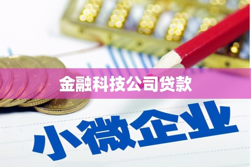 台山金融科技公司贷款