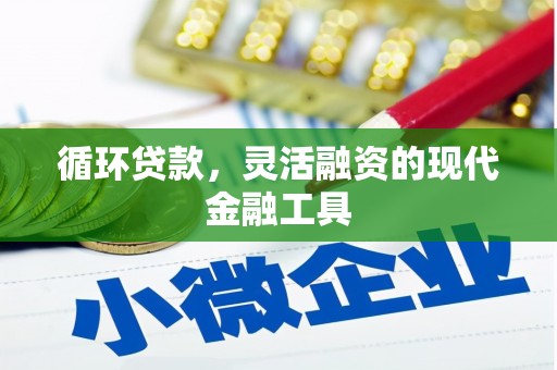 台山循环贷款，灵活融资的现代金融工具