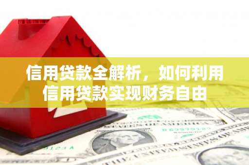 台山信用贷款全解析，如何利用信用贷款实现财务自由